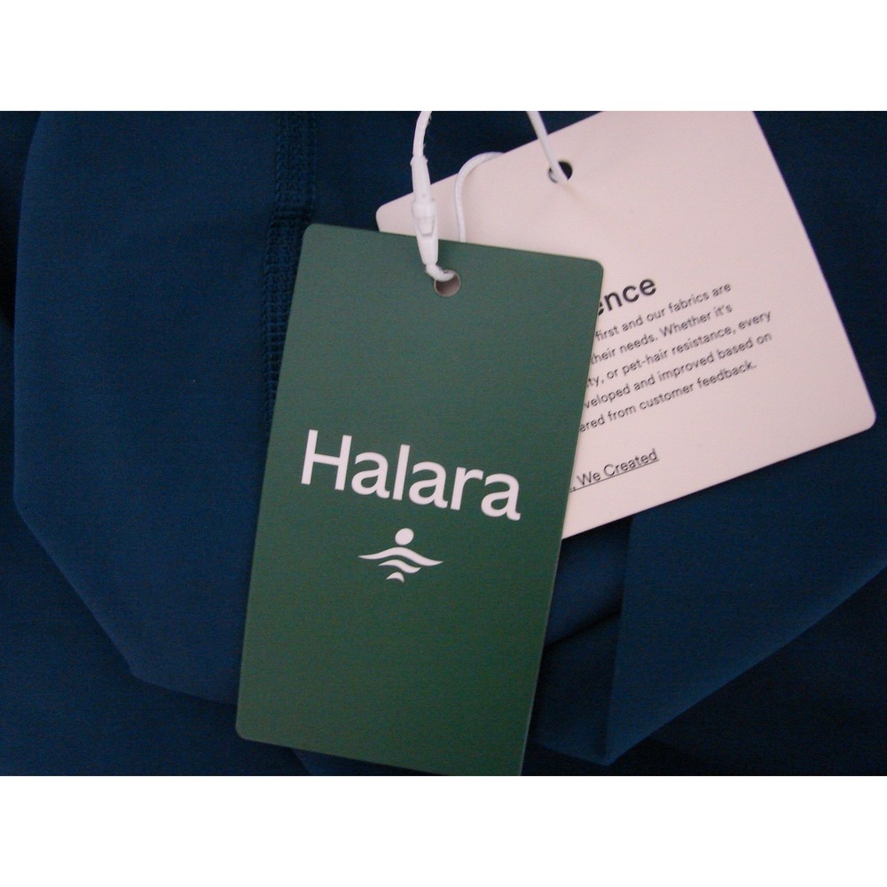New Halara SoftlyZero Airy Crossover High Waisted Yoga Lined Shorts 5" Size L - Picture 9 of 9